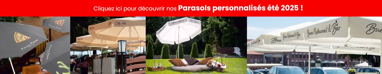 Parasols publicitaires